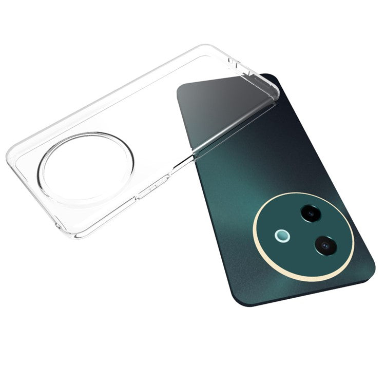 For vivo Y39 5G Clear Phone Case Watermark Resistant TPU Back Cover