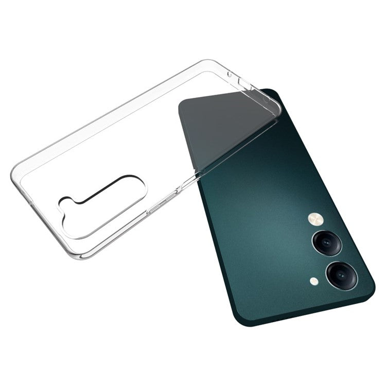 For vivo Y29s 5G / Y04 4G Clear Phone Case Watermark Resistant TPU Back Cover