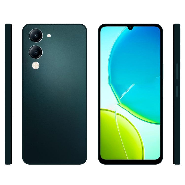 For vivo Y29s 5G / Y04 4G Clear Phone Case Watermark Resistant TPU Back Cover