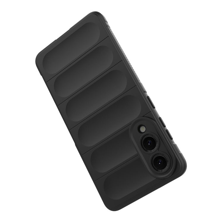 For Samsung Galaxy S25 Edge Case Anti-Drop Soft TPU Rugged Phone Back Cover - Light Purple