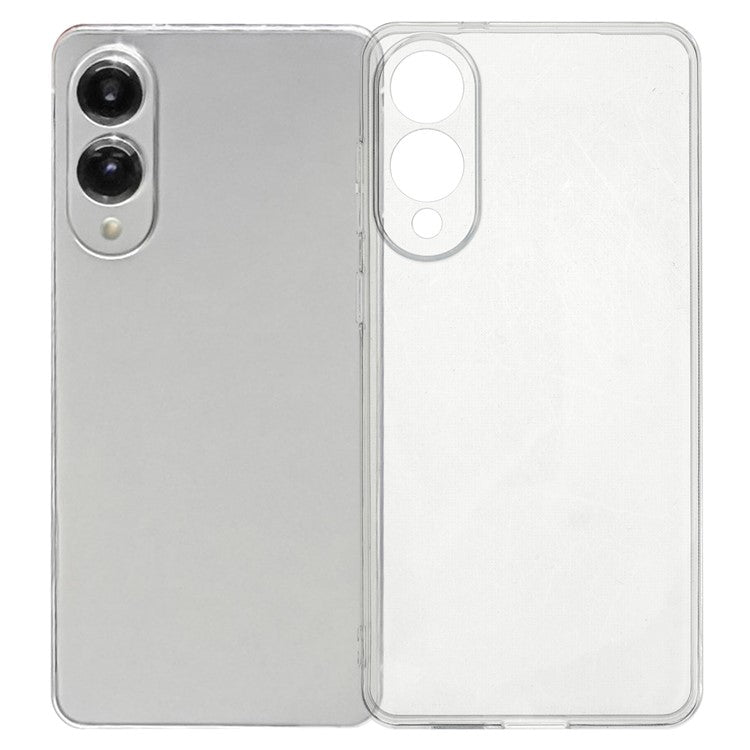 For Samsung Galaxy S25 Edge Case Watermark-Free 2.0mm Clear Phone TPU Cover