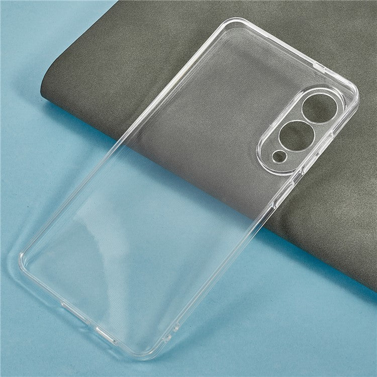 For Samsung Galaxy S25 Edge Case Watermark-Free 2.0mm Clear Phone TPU Cover