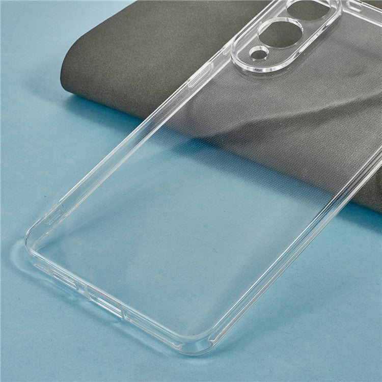 For Samsung Galaxy S25 Edge Case Watermark-Free 2.0mm Clear Phone TPU Cover