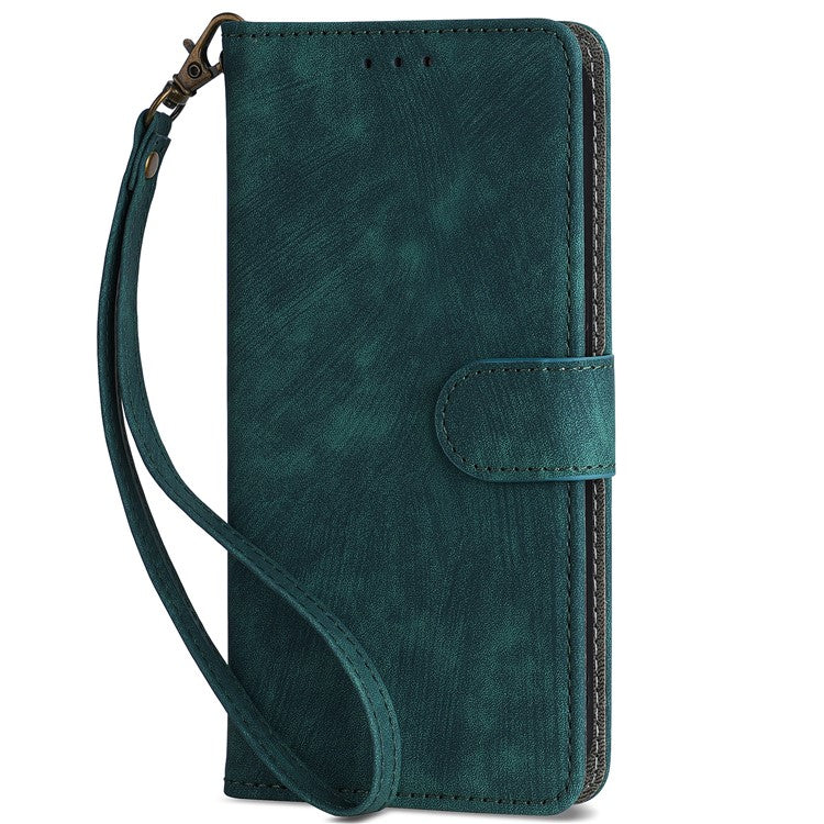 For vivo Y29 4G / T4x 5G Case Wallet RFID Blocking PU Leather Cover Viewing Stand - Green