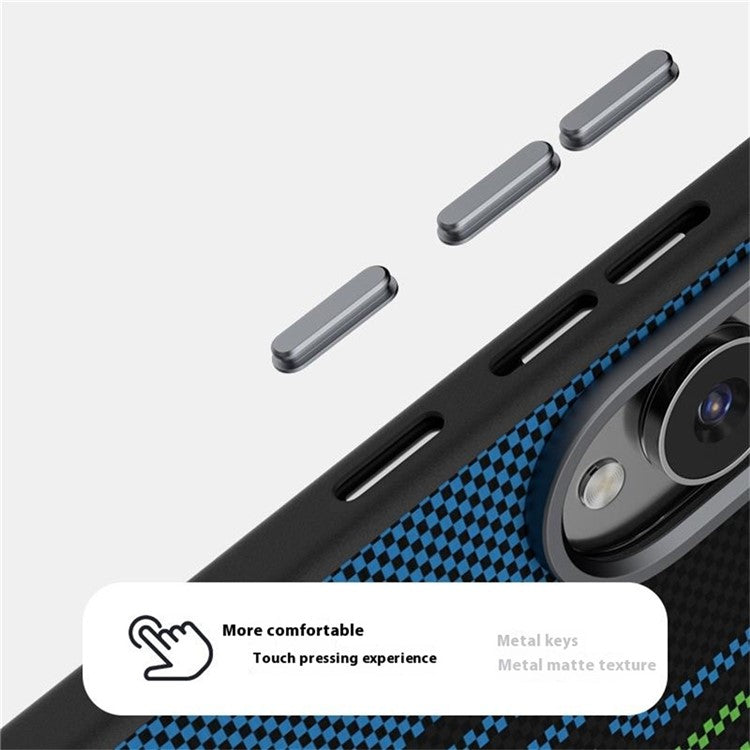 ABEEL For Samsung Galaxy S25 Edge Case Compatible with MagSafe Printed PC TPU Aluminum Alloy Leather Phone Cover - Outstanding No. 4