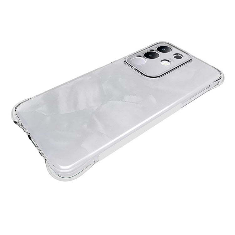 For vivo Y29 4G  /  T4x 5G TPU Phone Case Non Slip Transparent Mobile Phone Cover