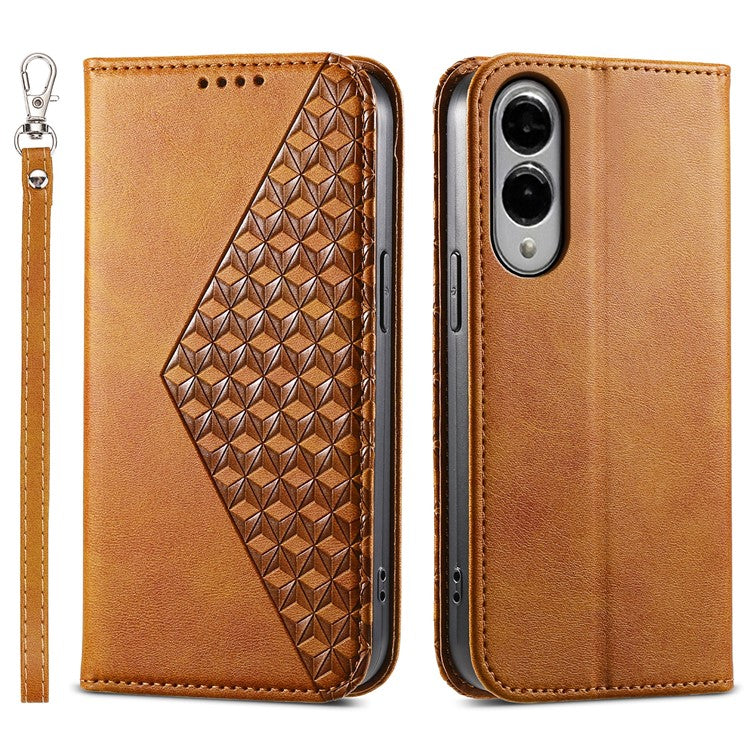 For Samsung Galaxy S25 Edge Case Calf Texture PU Leather Phone Cover with Wallet - Yellow