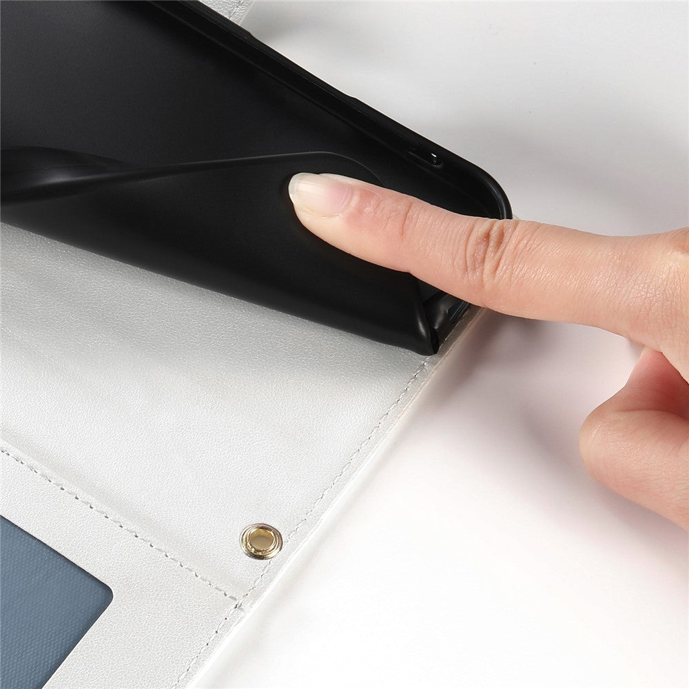 For Oppo Reno13 5G (Global) Case Rhombus Stitching Wallet Stand Leather Phone Cover with Long / Short Strap - Beige