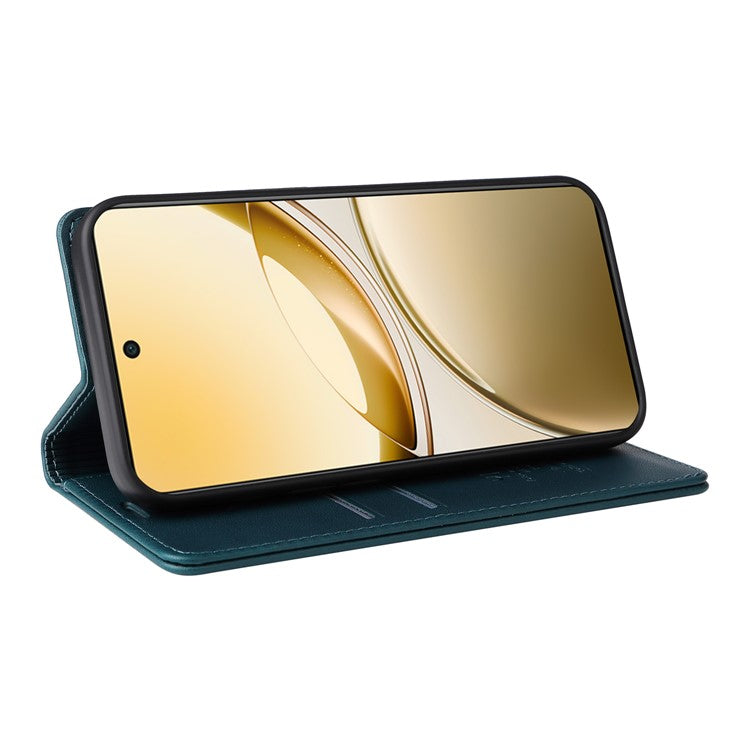 For vivo V50 5G Wallet Case YIKATU YK- 001 PU Leather Phone Cover with Stand - Green