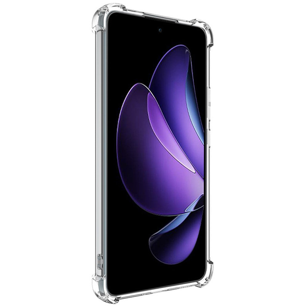 IMAK UX-4 Series For Oppo Reno13 F 4G / 5G Case Straight Frame Four Corner Shockproof Clear TPU Cover
