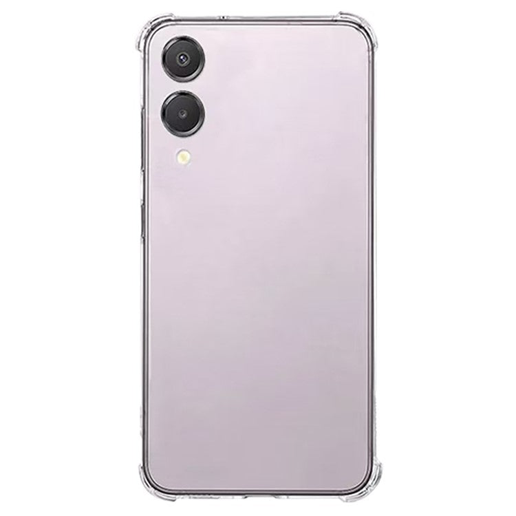SHANWO For Samsung Galaxy S25 Edge TPU Clear Case 1.5mm Shockproof Mobile Back Cover