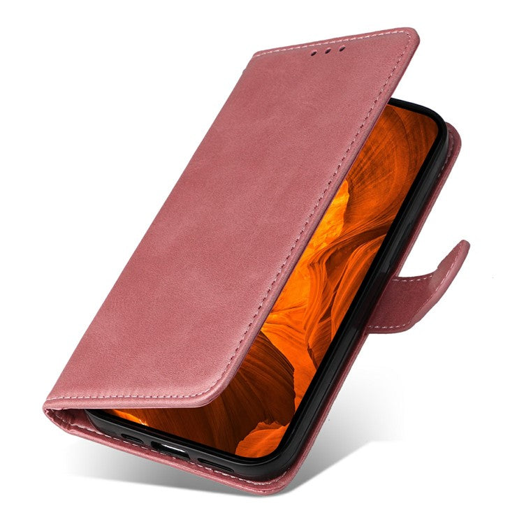 For vivo Y29s 5G / Y04 4G Case Wallet PU Leather Folio Flip Phone Cover - Pink