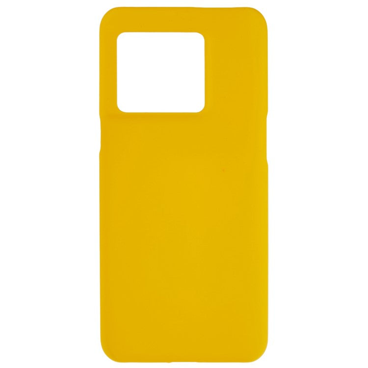 For OnePlus Ace Pro 5G / 10T 5G Rubberized Phone Case Glossy Hard PC Non-Slip Shockproof Cove - Yellow