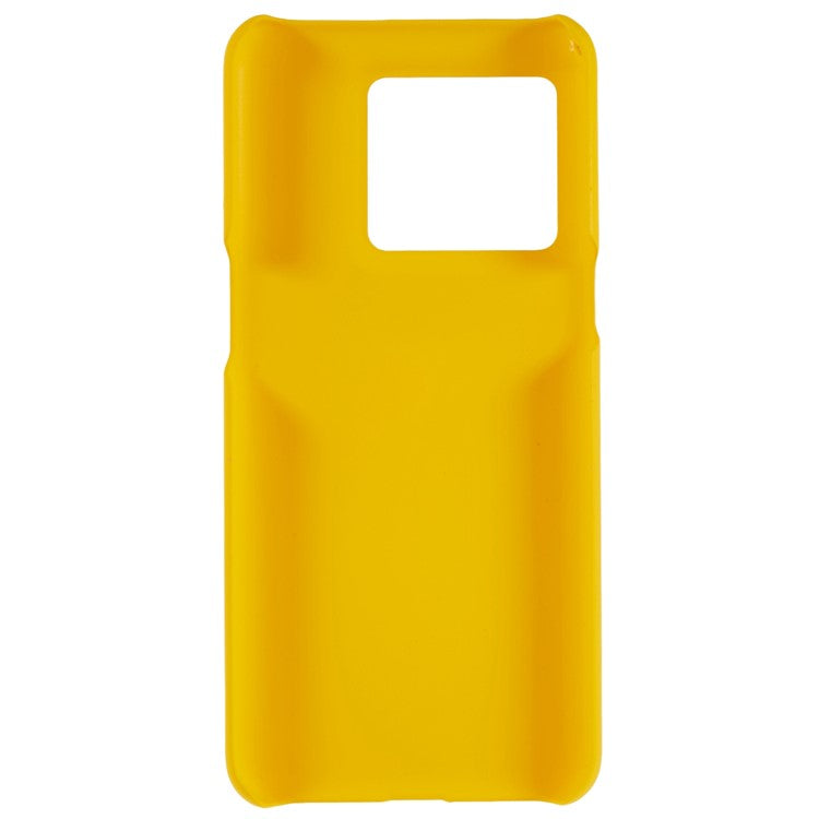 For OnePlus Ace Pro 5G / 10T 5G Rubberized Phone Case Glossy Hard PC Non-Slip Shockproof Cove - Yellow