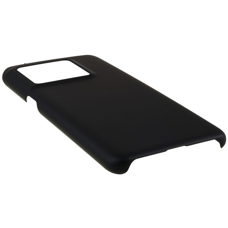 For OnePlus Ace Pro 5G / 10T 5G Rubberized Phone Case Glossy Hard PC Non-Slip Shockproof Cove - Black