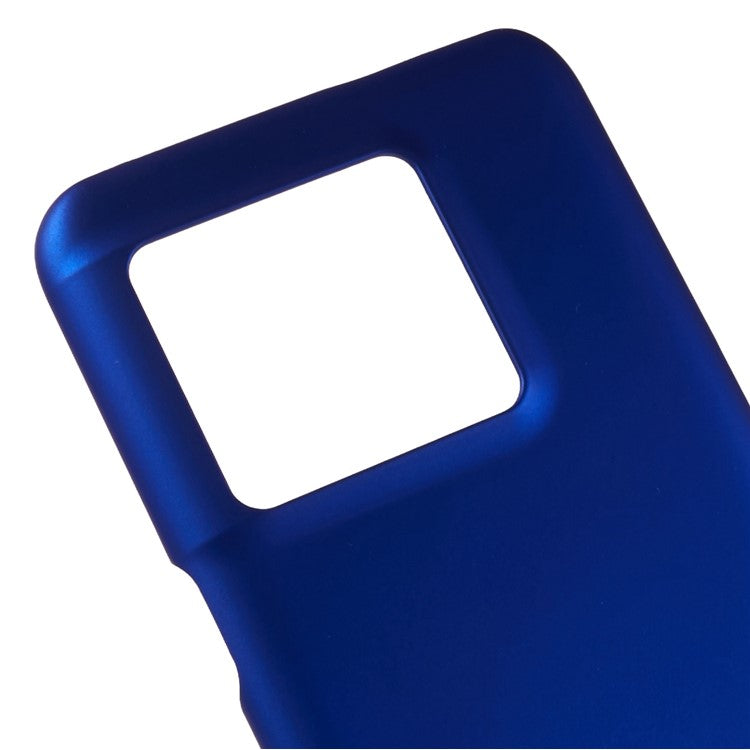 For OnePlus Ace Pro 5G / 10T 5G Rubberized Phone Case Glossy Hard PC Non-Slip Shockproof Cove - Blue