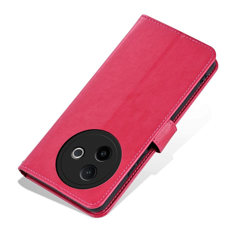 AZNS For vivo Y300i 5G  /  Y39 5G Case Anti-Scratch PU Leather Stand Wallet Phone Cover - Red
