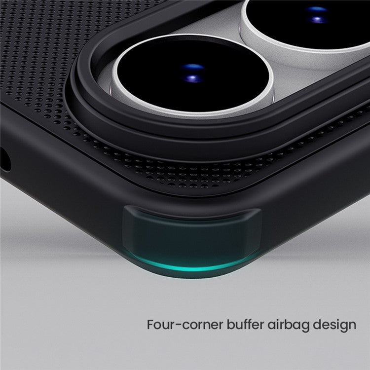 NILLKIN Frosted Shield Pro for Samsung Galaxy S25 Edge Case Compatible with MagSafe PC + TPU Phone Cover