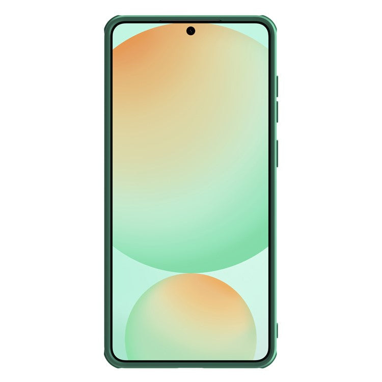 NILLKIN Camshield Pro Series for Samsung Galaxy S25 Edge Case PC + TPU Slide Camera Lid Phone Cover - Green