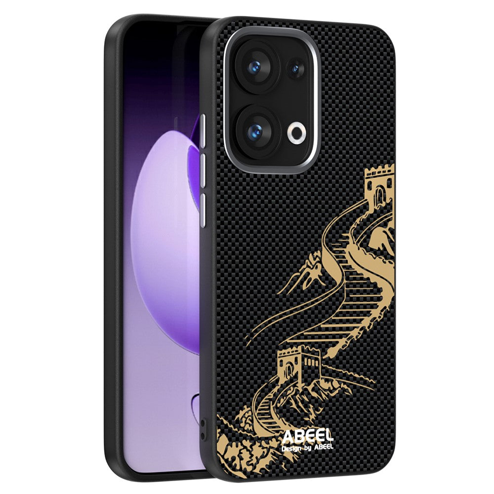 ABEEL For Oppo Reno13 5G (Global) Case Compatible with MagSafe Ultra Slim PC TPU Phone Back Cover - The Great Wall