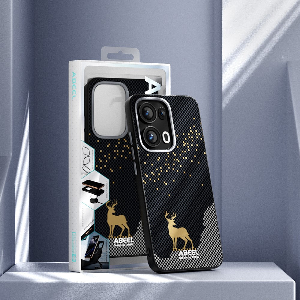 ABEEL For Oppo Reno13 5G (Global) Case Compatible with MagSafe Ultra Slim PC TPU Phone Back Cover - The Great Wall