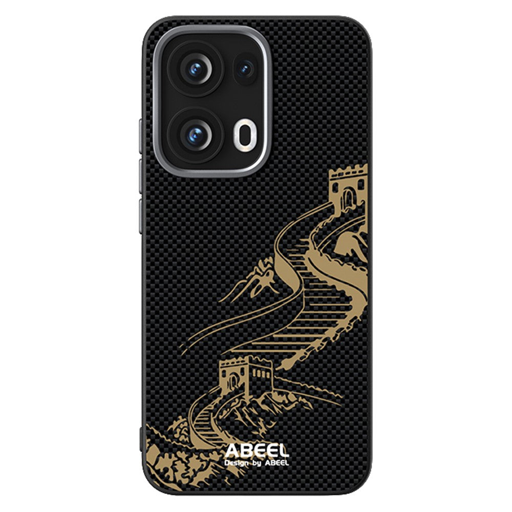 ABEEL For Oppo Reno13 Pro 5G Case Compatible with MagSafe Ultra Slim PC TPU Phone Back Cover - The Great Wall