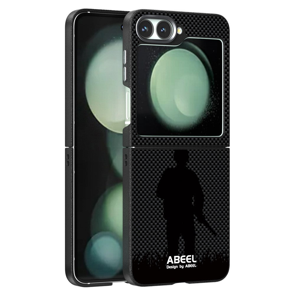 ABEEL For Samsung Galaxy Z Flip7 FE 5G / Z Flip6 5G Case Compatible with MagSafe Ultra Slim PC TPU Phone Back Cover - Warrior