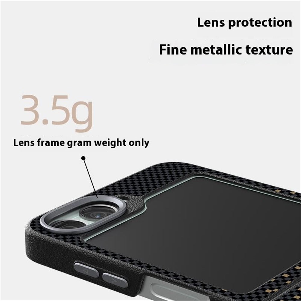 ABEEL For Samsung Galaxy Z Flip7 FE 5G / Z Flip6 5G Case Compatible with MagSafe Ultra Slim PC TPU Phone Back Cover - Warrior