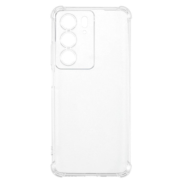 For Realme 14x 5G  /  C75 Phone Case Reinforced Four Corner Anti-Drop Clear TPU Cover