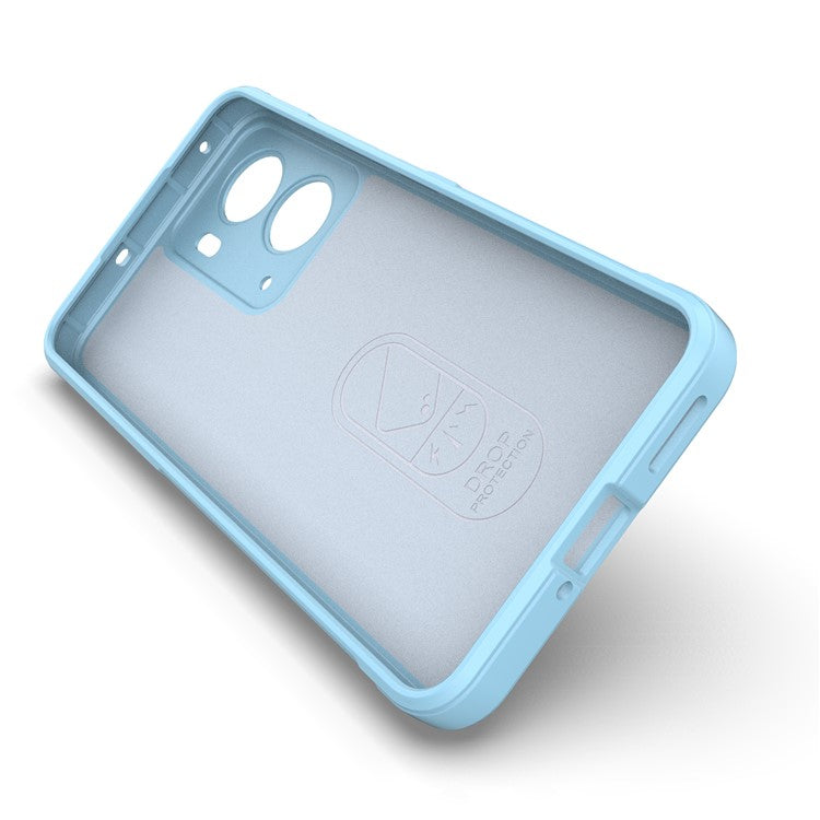 For Realme P3 5G  /  Neo7x 5G Case Anti-Drop Soft TPU Rugged Phone Back Cover - Baby Blue