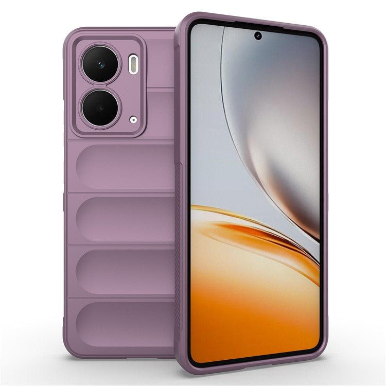 For Realme P3 5G  /  Neo7x 5G Case Anti-Drop Soft TPU Rugged Phone Back Cover - Light Purple