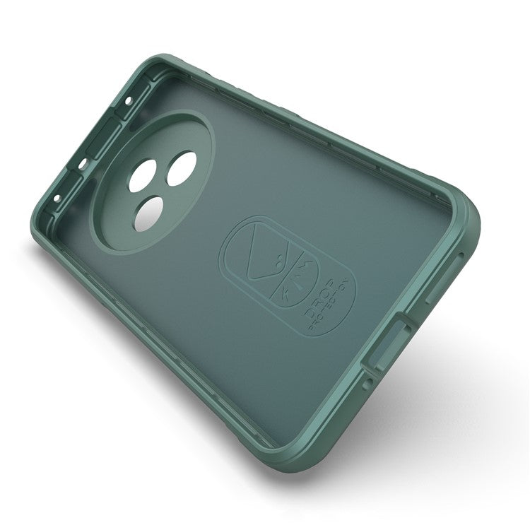 For Realme P3 Pro 5G Case Anti-Drop Soft TPU Rugged Phone Back Cover - Green