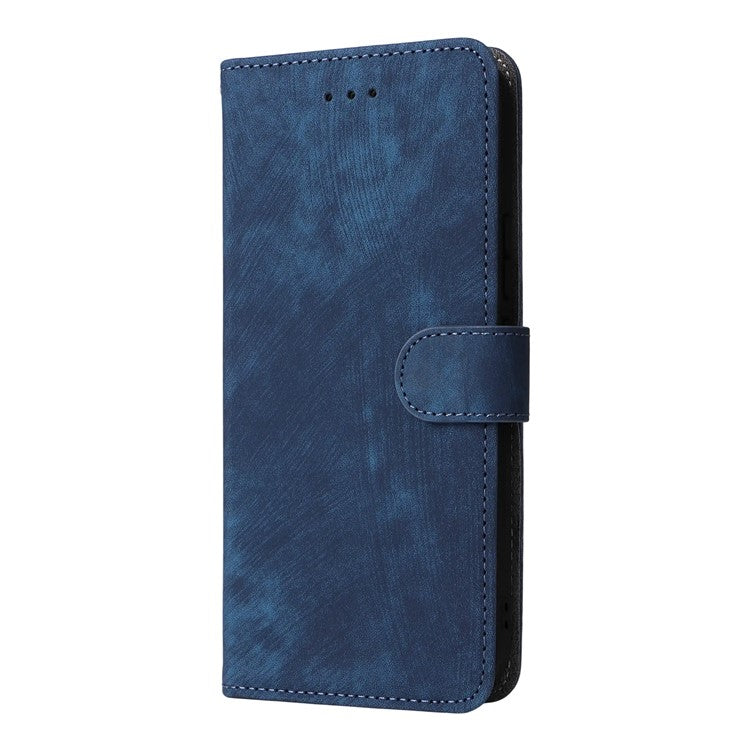 For Samsung Galaxy M16 5G / F16 5G Case Wallet RFID Blocking PU Leather Cover Stand with Strap - Blue