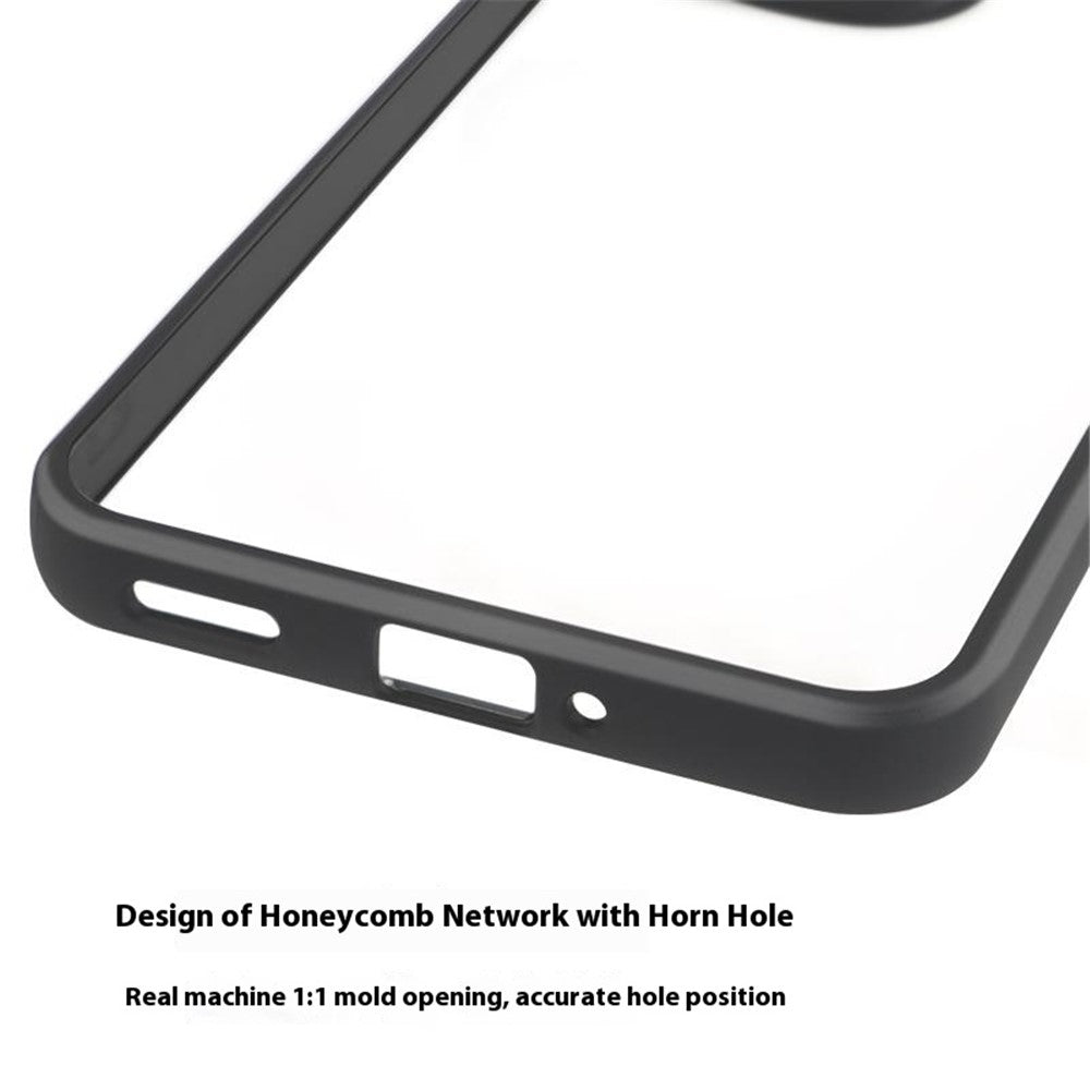 For Oppo Reno13 Pro 5G Case Shockproof PC + TPU Clear Back Phone Cover