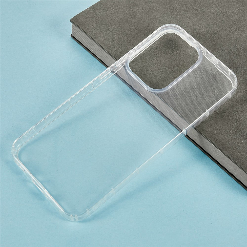 For Oppo Reno13 5G (Global) Case Transparent TPU Phone Back Cover Airbag Protection