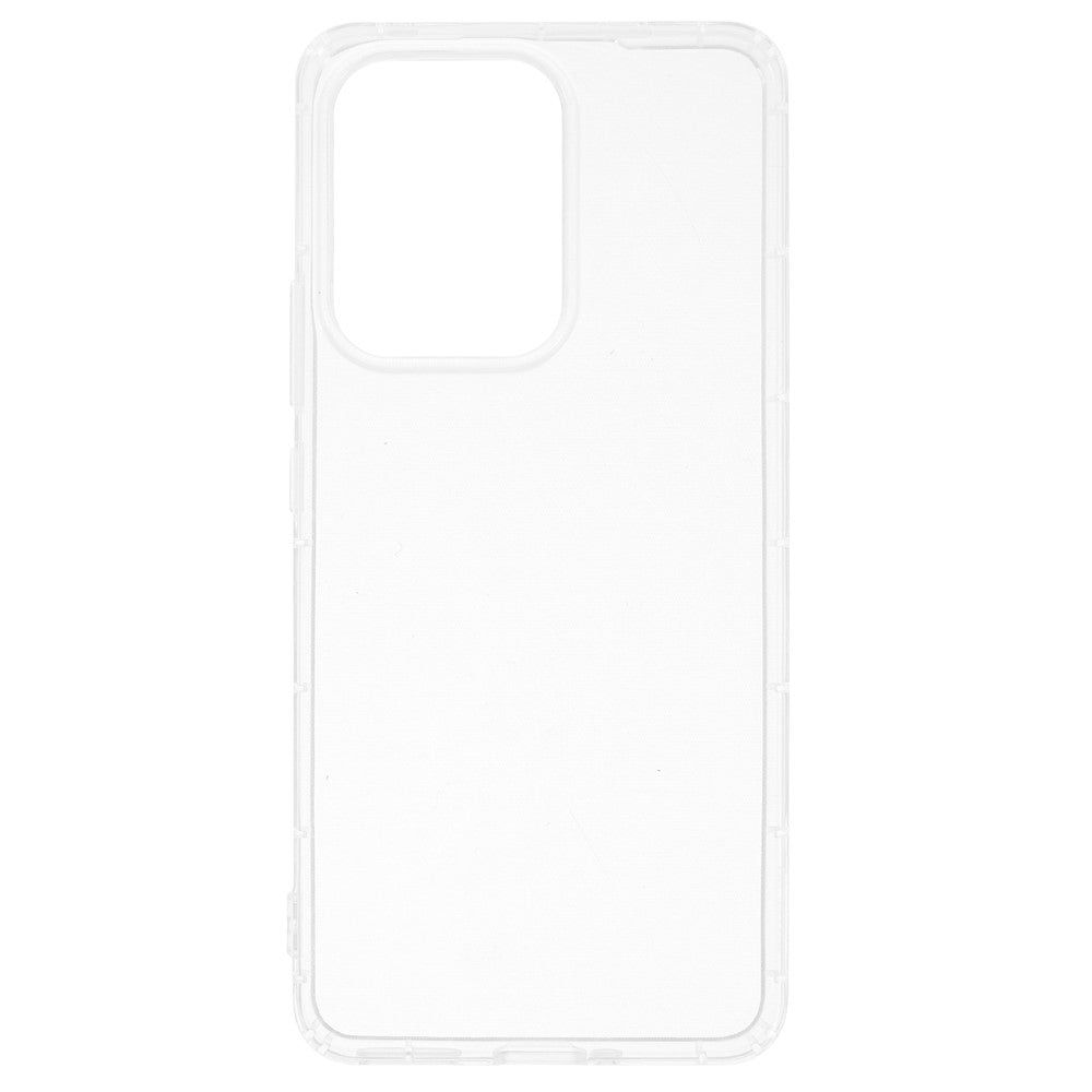 For Oppo Reno13 F 5G Case Transparent TPU Phone Back Cover Airbag Protection