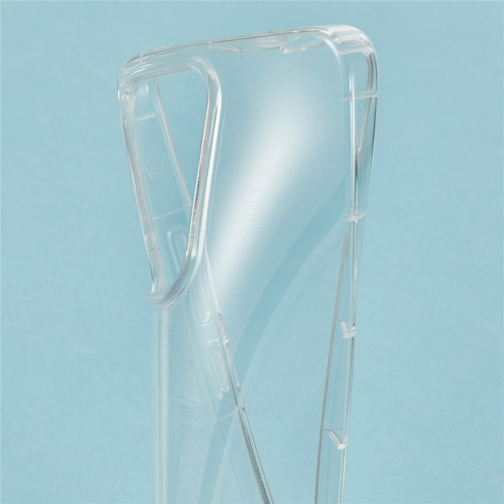 For Oppo Reno13 F 5G Case Transparent TPU Phone Back Cover Airbag Protection