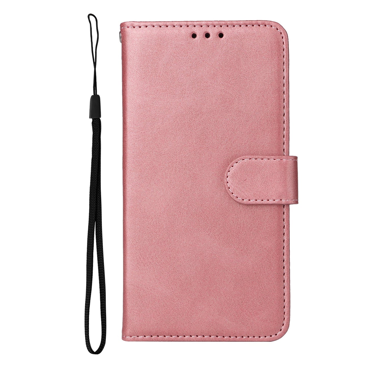 For Samsung Galaxy F06 5G Case Wallet PU Leather Folio Flip Phone Cover - Pink