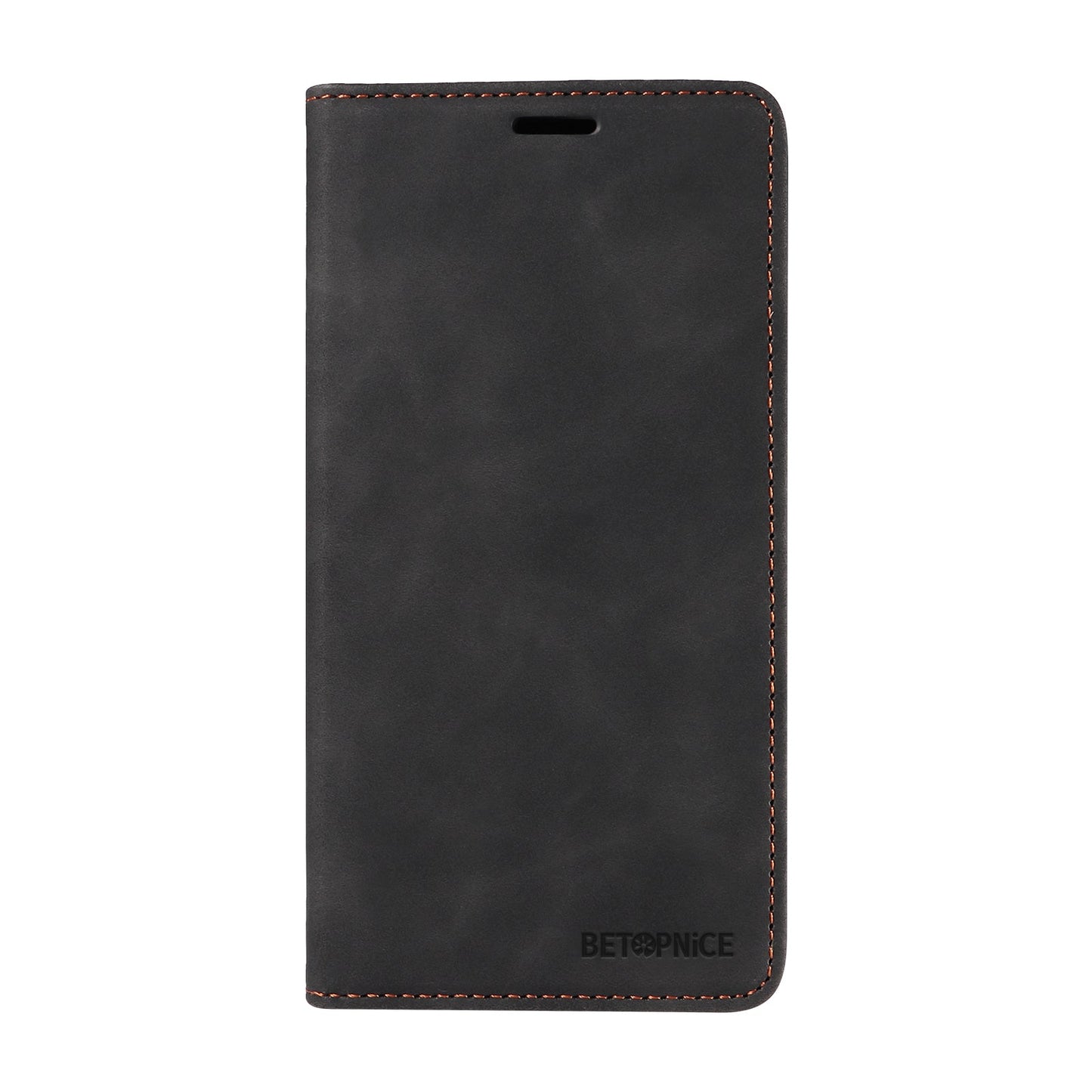 For Samsung Galaxy F06 5G Case BETOPNICE Magnetic Closure RFID Blocking Wallet Stand Leather Phone Cover - Black