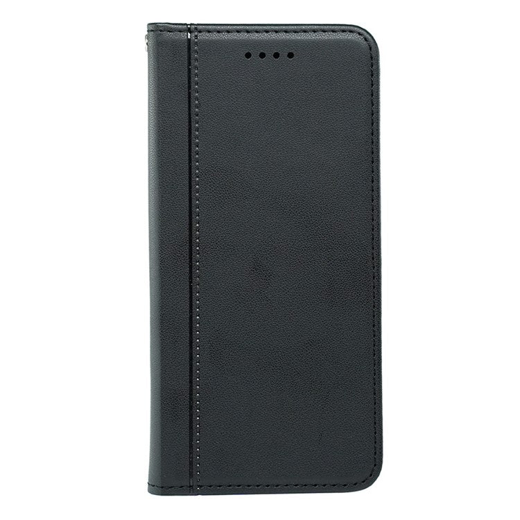 HX01 For Samsung Galaxy M16 5G / F16 5G Wallet Case Magnetic Closing PU Leather Phone Cover - Black