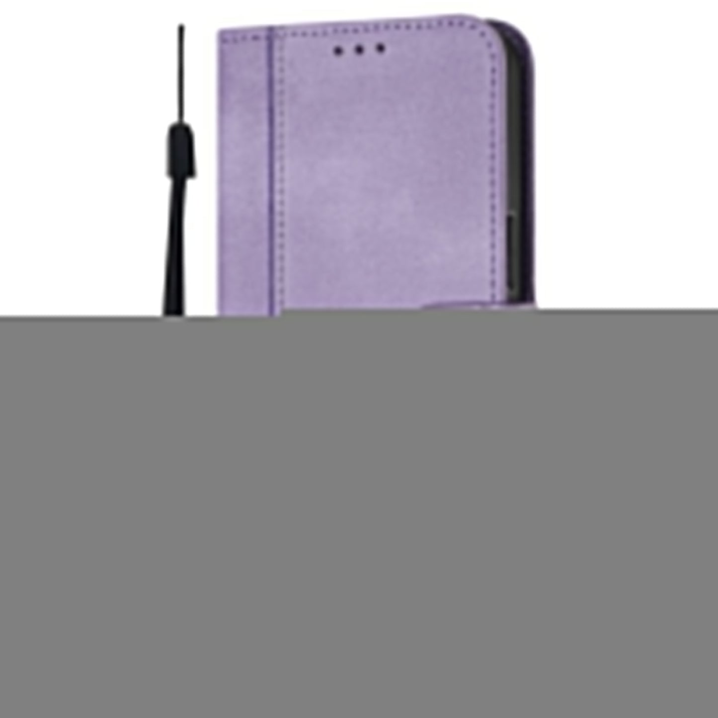 For Oppo Reno13 Pro 5G Cases Wallet Stand Retro Texture Leather Phone Cover with Lanyard - Light Purple