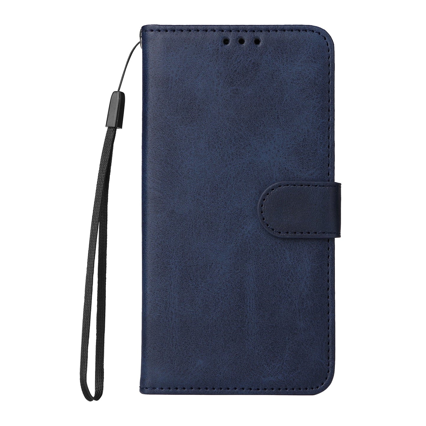 For Samsung Galaxy F16 5G / Galaxy M16 5G Case Wallet PU Leather Folio Flip Phone Cover - Blue