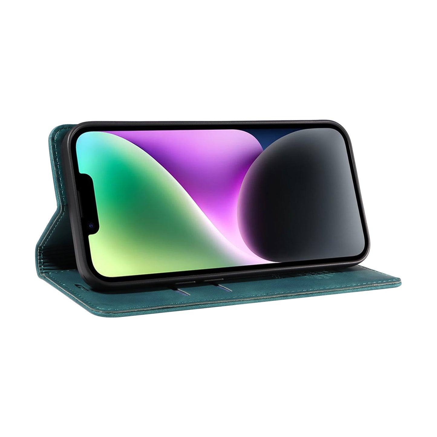 For Samsung Galaxy F16 5G / Galaxy M16 5G Case BETOPNICE Magnetic Closure RFID Blocking Wallet Stand Leather Phone Cover - Green