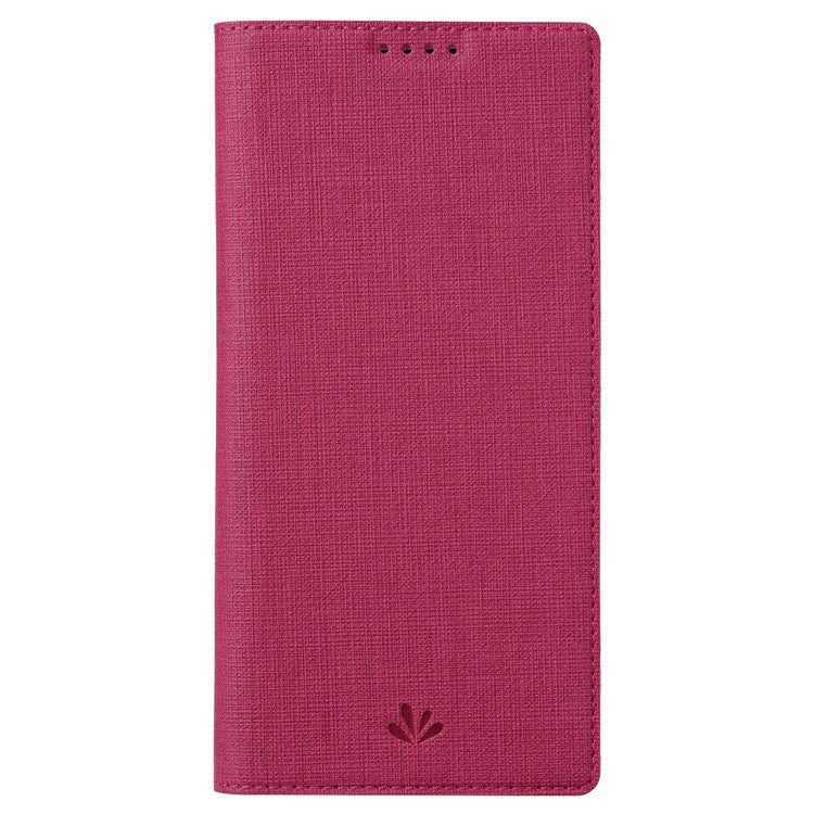 VILI DMX Series for Google Pixel 7 5G Anti-scratch PU Leather Auto Closing Magnetic Phone Case Card Holder Stand Protective Cover - Rose