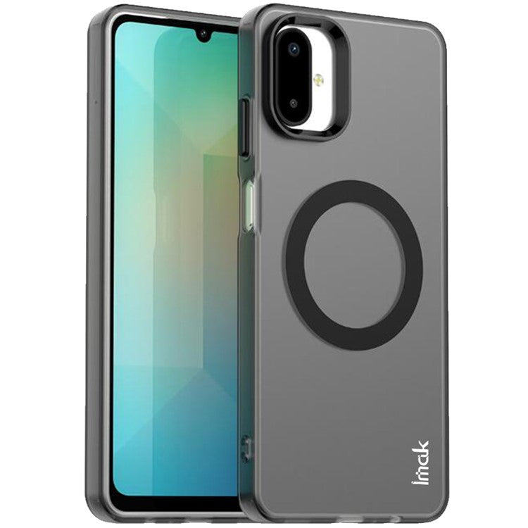 IMAK For Samsung Galaxy F06 5G / M06 5G Case Compatible with MagSafe PC + TPU Protective Phone Back Cover