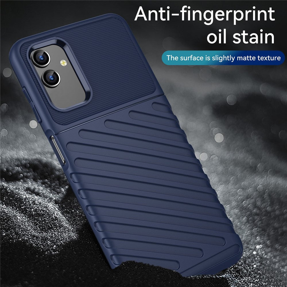 For Samsung Galaxy M13 5G / A13 4G / A13 5G / A04s 4G (164.7 x 76.7 x 9.1 mm) TPU Phone Case Anti-Slip Phone Cover - Blue
