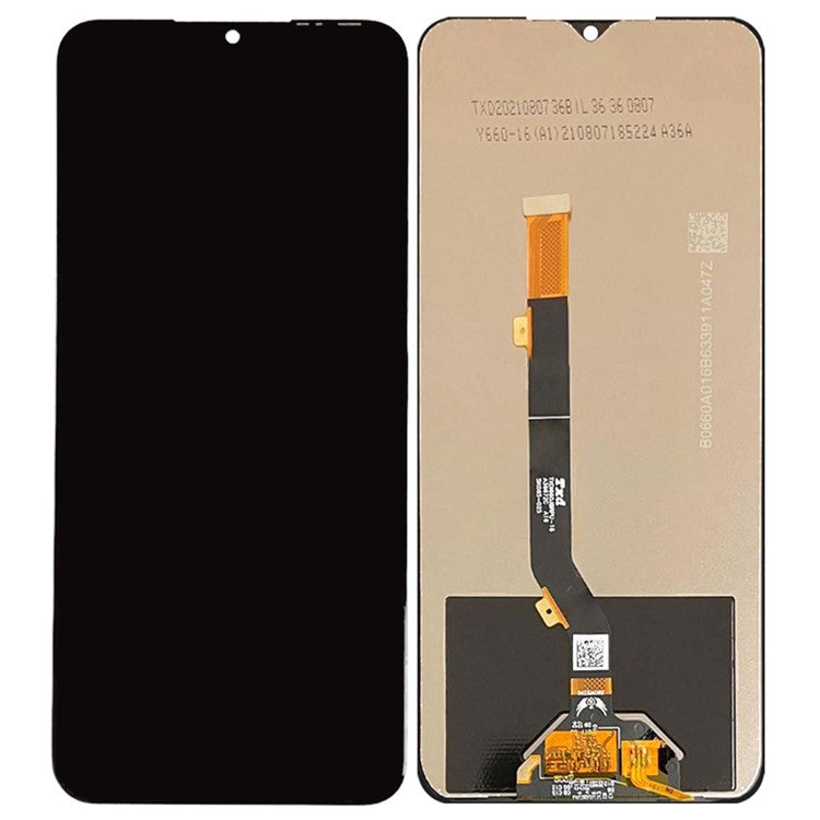 For Tecno Spark 9 Pro 4G KH7 Grade C LCD Screen and Digitizer Assembly Replacement Part (without Logo)