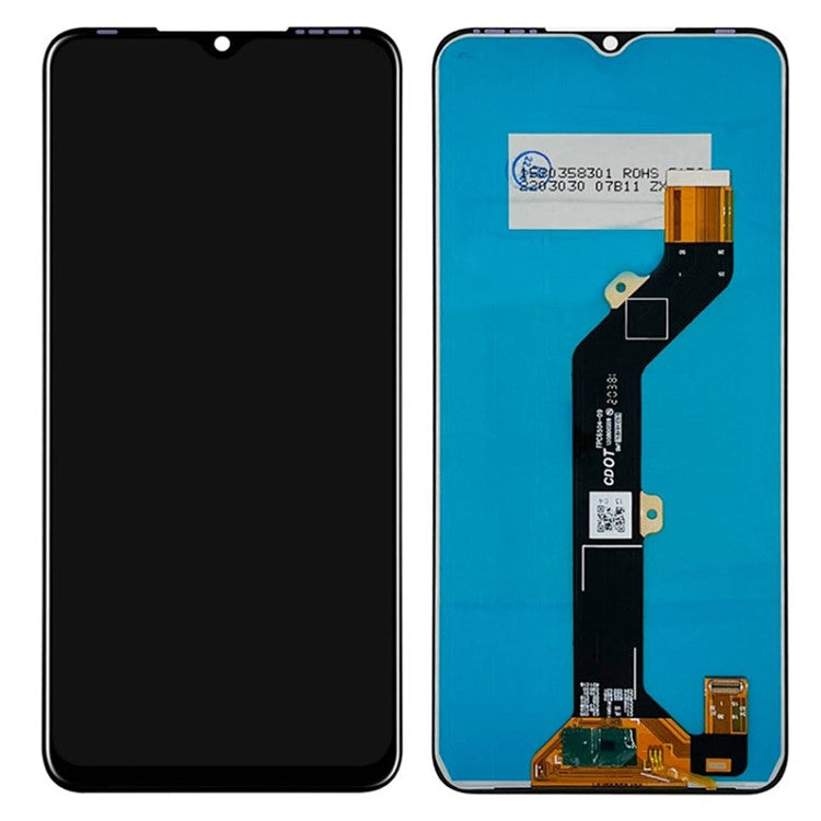 For Tecno Spark 9 4G KG5p / Spark 9T 4G KH6 Grade C LCD Screen and Digitizer Assembly Replacement Part (without Logo)