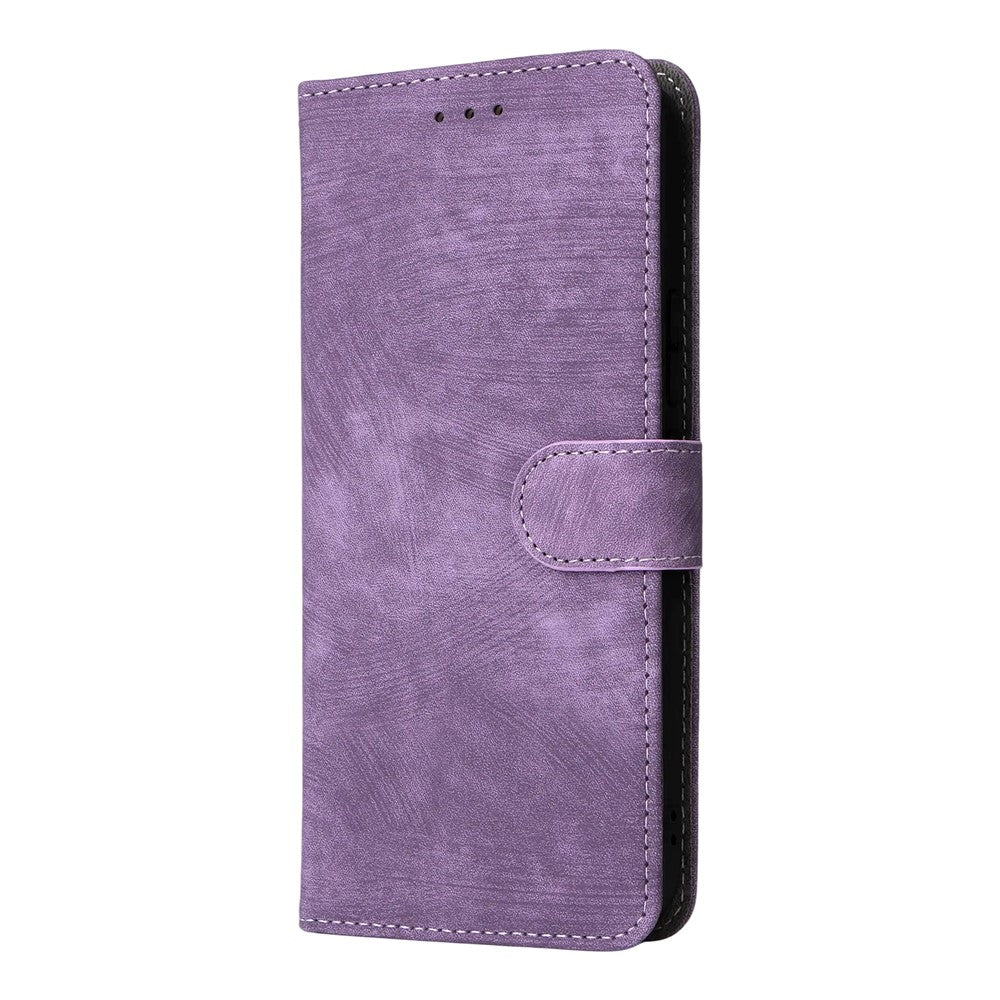For Oppo K13 5G / 13x / K12s Case Wallet RFID Blocking PU Leather Phone Cover Stand with Strap - Purple