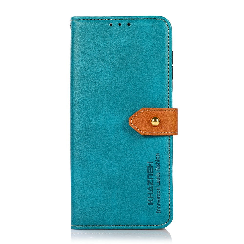 KHAZNEH For iPhone 17 Pro Max Wallet Phone Case Stand Leather Flip Cover - Blue